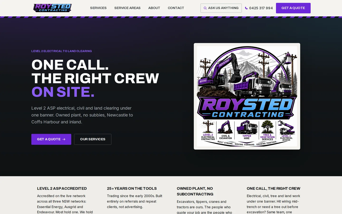 Roysted website